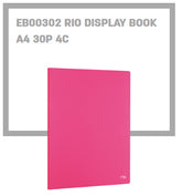 Deli Rio Display Book A4 30P 4C - Al Masam Stationery LLC